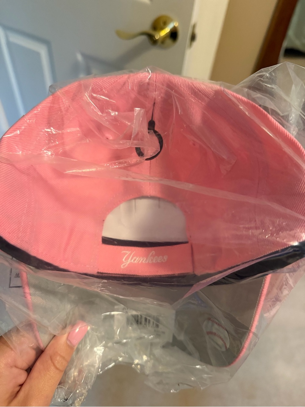 '47 Rose Pink New York Yankees MVP Cap - Picture 3 of 3